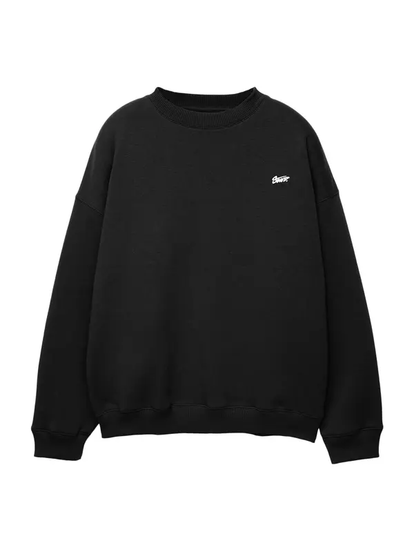 Pull&Bear Pull&Bear Majica 'STWD'  črna / bela