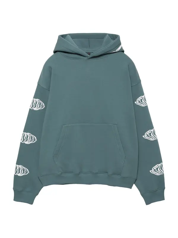 Pull&Bear Pull&Bear Majica 'STWD'  jelka / bela