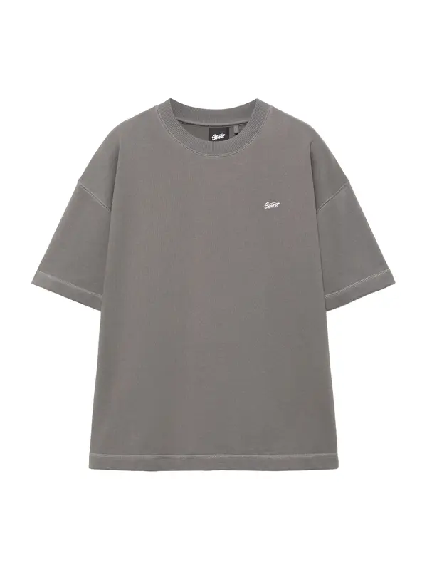 Pull&Bear Pull&Bear Majica 'STWD'  temno siva
