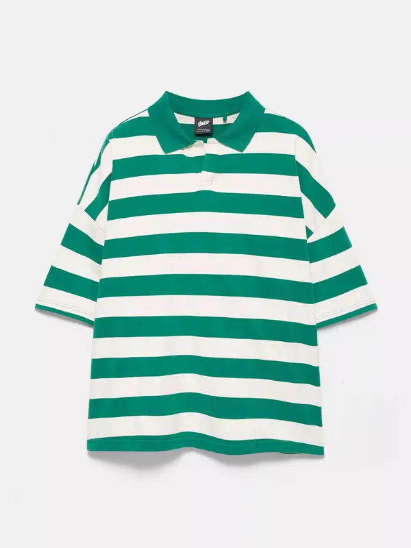Pull&Bear Pull&Bear Majica 'STWD'  zelena