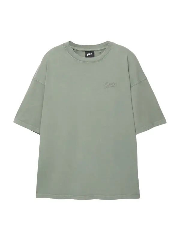 Pull&Bear Pull&Bear Majica 'STWD'  zelena