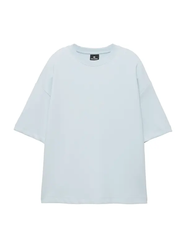 Pull&Bear Pull&Bear Majica  svetlo modra