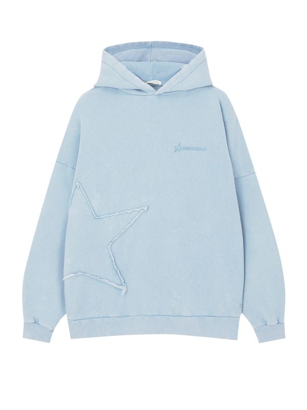 Pull&Bear Pull&Bear Majica  svetlo modra