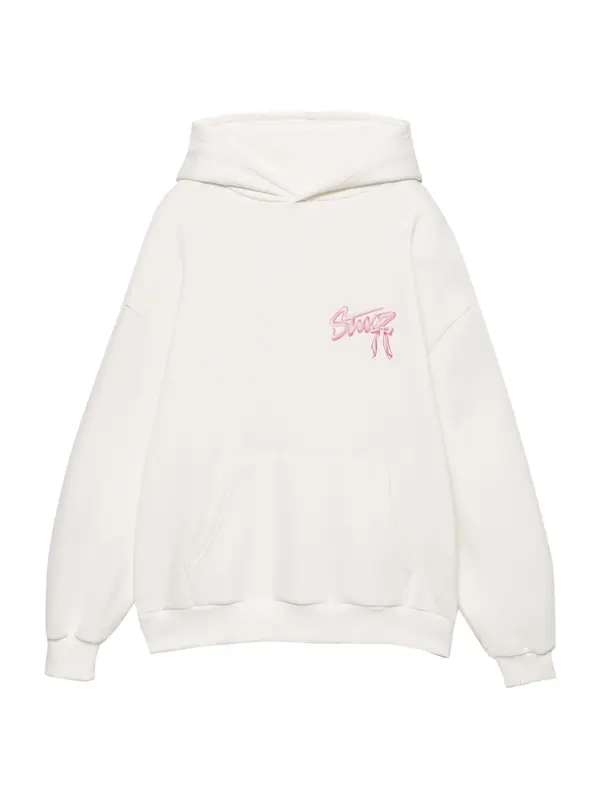 Pull&Bear Pull&Bear Majica  svetlo roza / bela