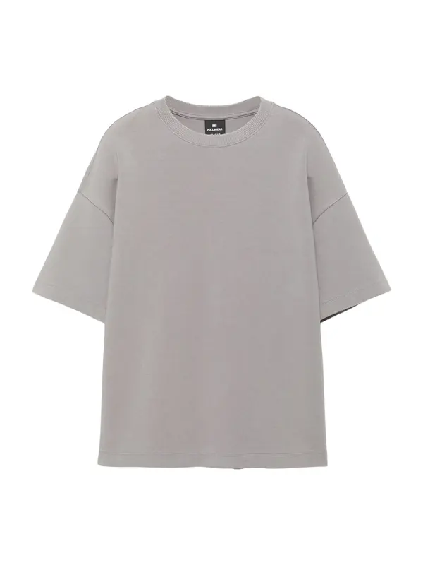 Pull&Bear Pull&Bear Majica  temno siva