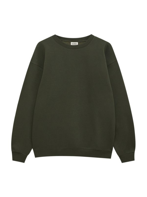 Pull&Bear Pull&Bear Majica  temno zelena