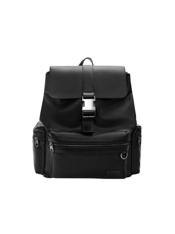 Pull&Bear Pull&Bear Nahrbtnik  črna