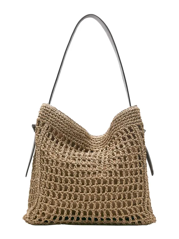 Pull&Bear Pull&Bear Nakupovalna torba  kamela