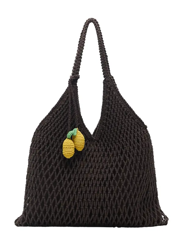Pull&Bear Pull&Bear Nakupovalna torba  rjava
