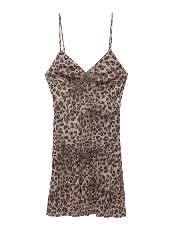 Pull&Bear Pull&Bear Obleka  rjava / čokolada / črna
