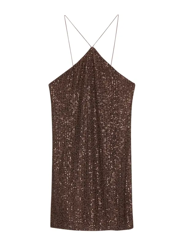 Pull&Bear Pull&Bear Obleka  temno rjava