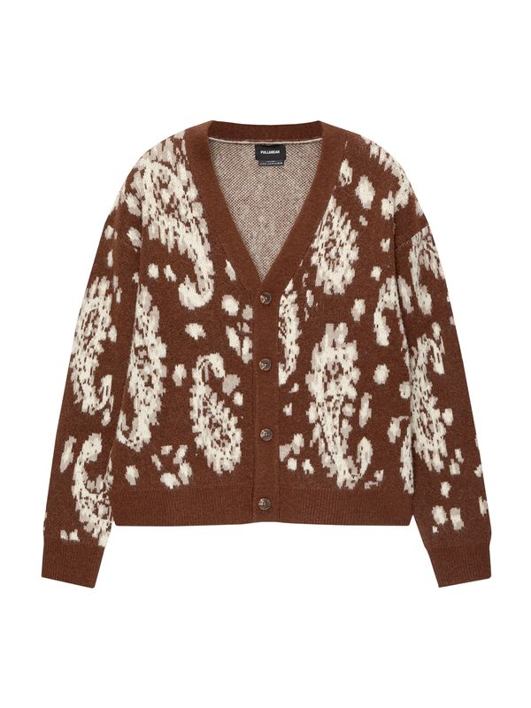 Pull&Bear Pull&Bear Pletena jopa  bež / rjava