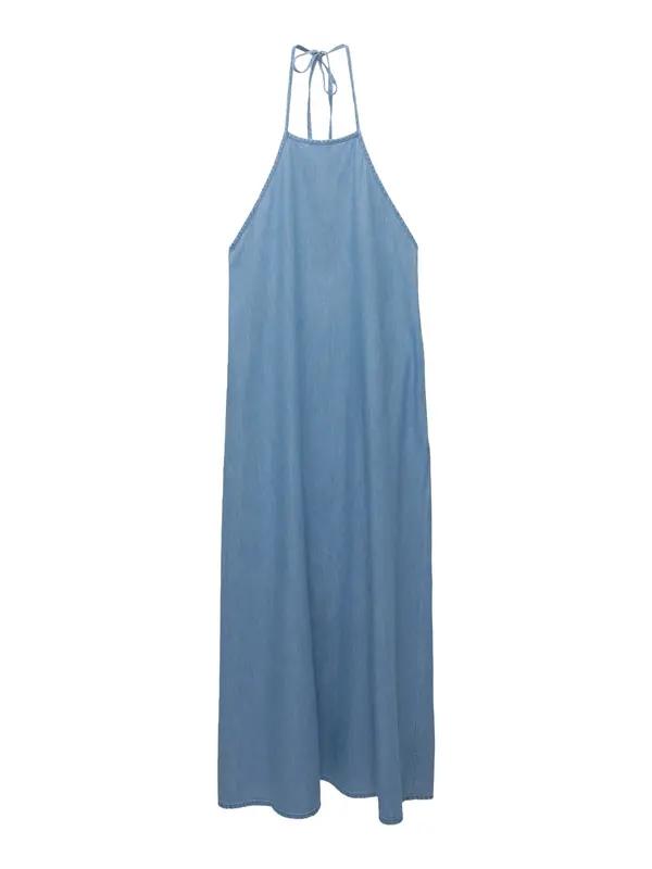 Pull&Bear Pull&Bear Poletna obleka  modra