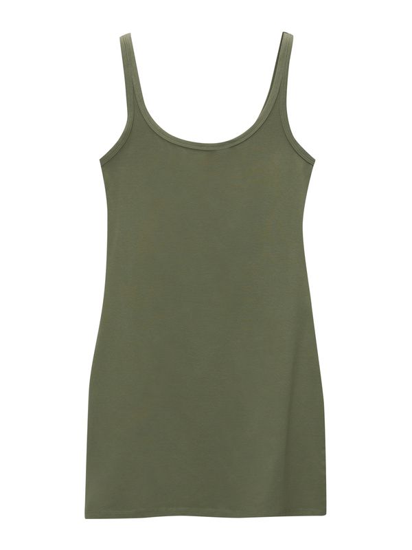 Pull&Bear Pull&Bear Poletna obleka  zelena