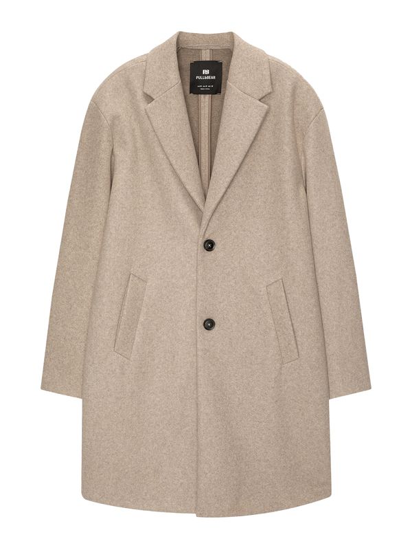 Pull&Bear Pull&Bear Prehoden plašč  bež