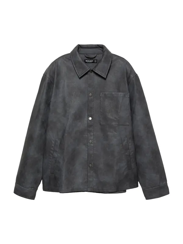 Pull&Bear Pull&Bear Prehodna jakna  antracit