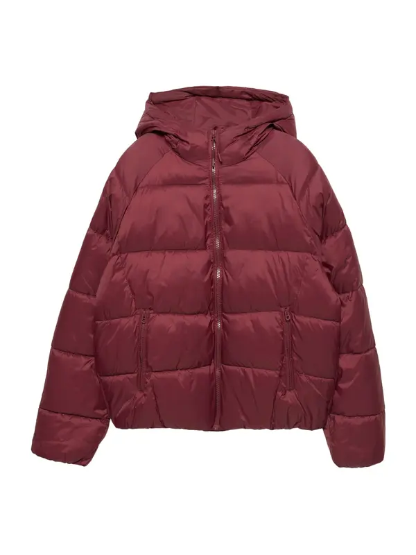 Pull&Bear Pull&Bear Prehodna jakna  burgund