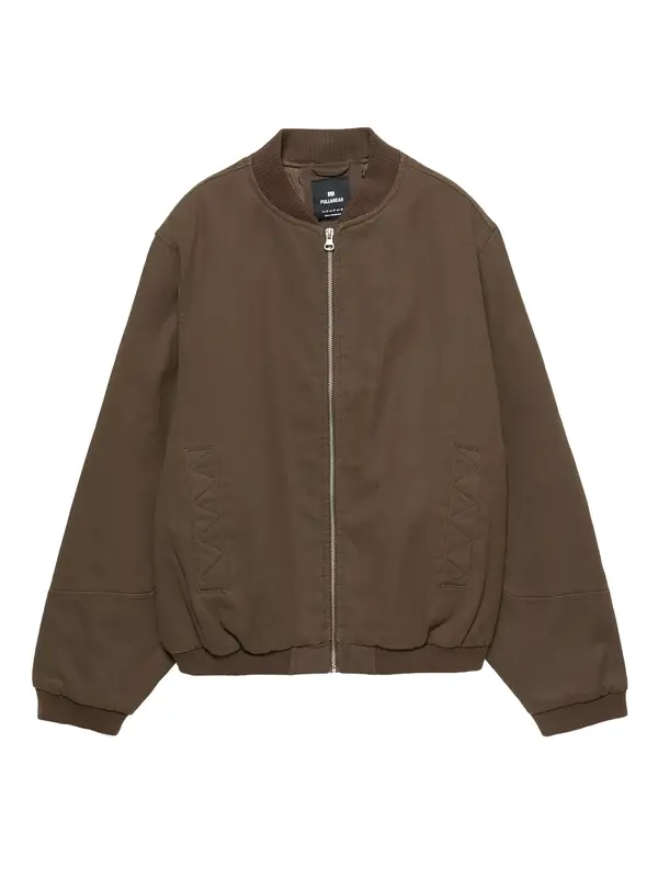 Pull&Bear Pull&Bear Prehodna jakna  čokolada