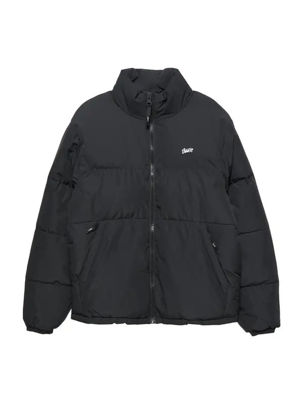 Pull&Bear Pull&Bear Prehodna jakna  črna / bela