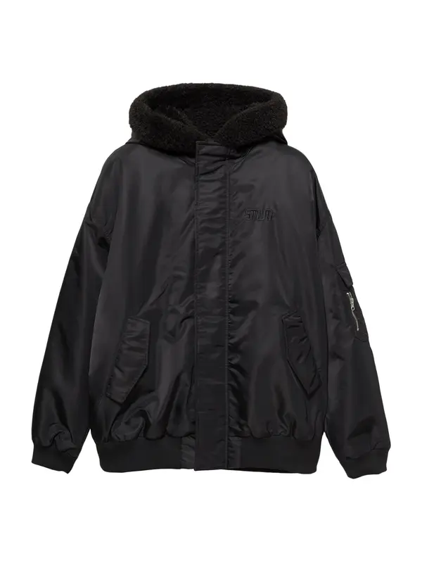 Pull&Bear Pull&Bear Prehodna jakna  črna