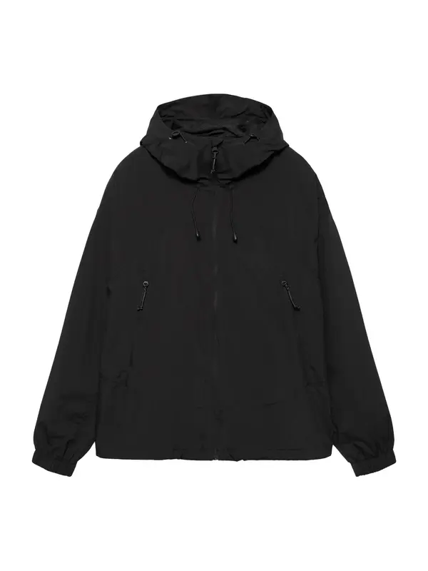 Pull&Bear Pull&Bear Prehodna jakna  črna
