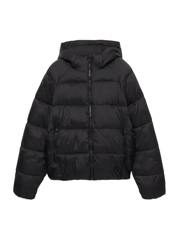 Pull&Bear Pull&Bear Prehodna jakna  črna