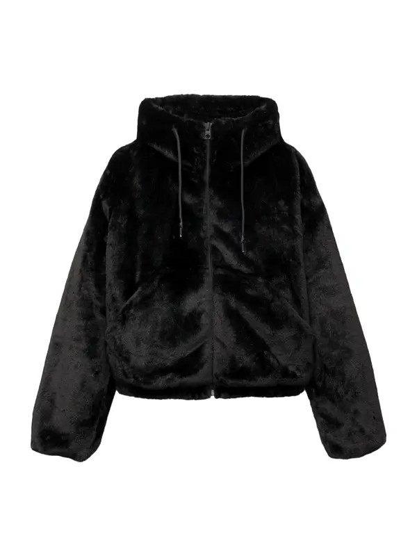Pull&Bear Pull&Bear Prehodna jakna  črna