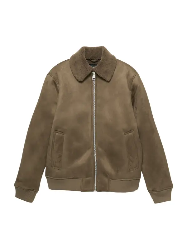Pull&Bear Pull&Bear Prehodna jakna  kaki