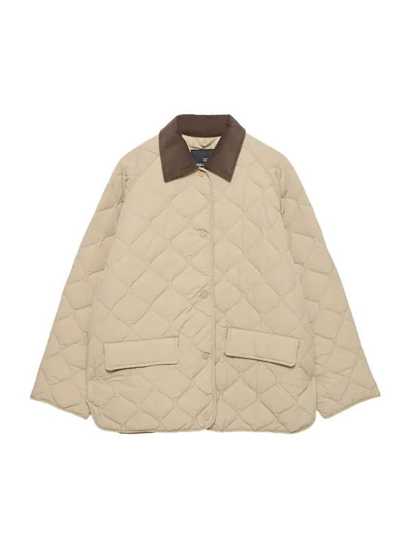 Pull&Bear Pull&Bear Prehodna jakna  kamela