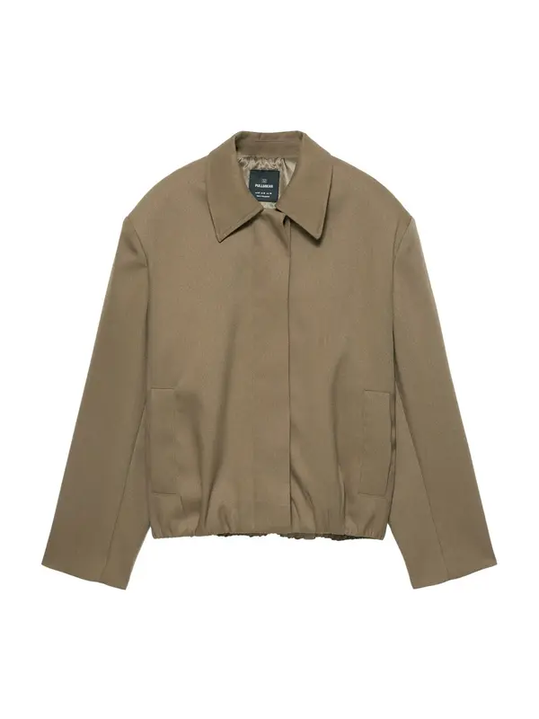 Pull&Bear Pull&Bear Prehodna jakna  kamela