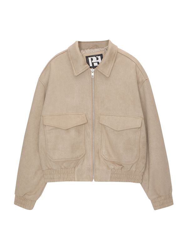 Pull&Bear Pull&Bear Prehodna jakna  kapučino