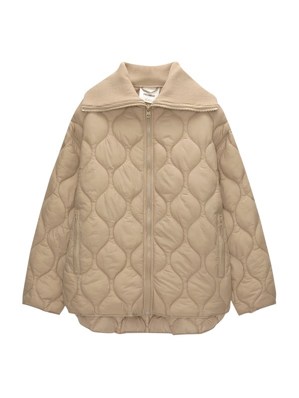 Pull&Bear Pull&Bear Prehodna jakna  kapučino