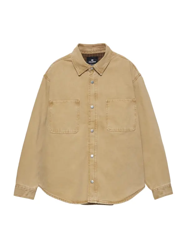 Pull&Bear Pull&Bear Prehodna jakna  kapučino