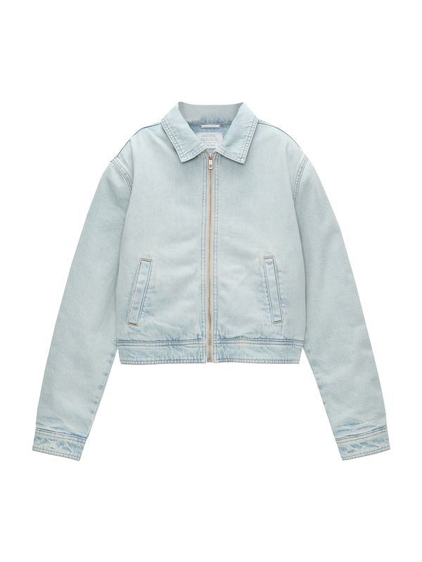 Pull&Bear Pull&Bear Prehodna jakna  moder denim