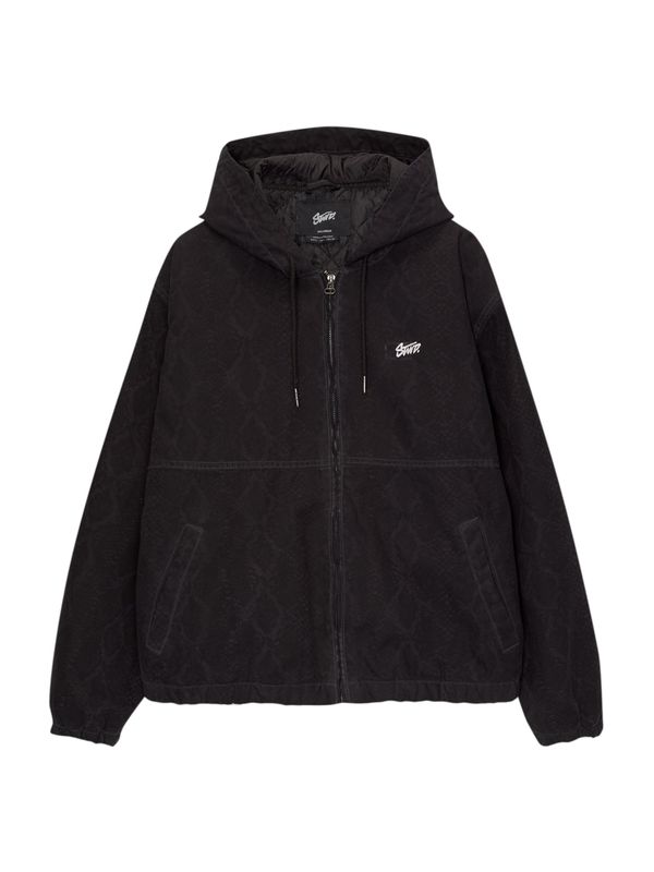 Pull&Bear Pull&Bear Prehodna jakna  mornarska / dimno modra