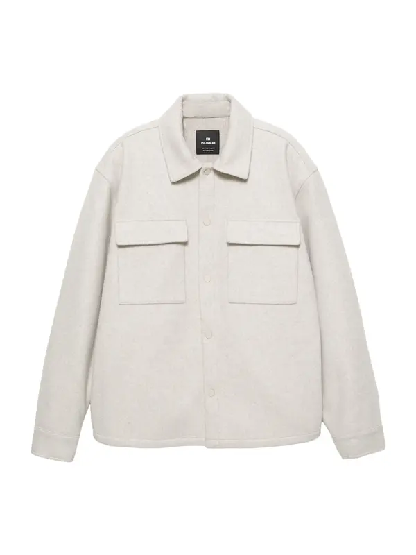 Pull&Bear Pull&Bear Prehodna jakna  off-bela