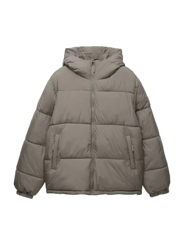 Pull&Bear Pull&Bear Prehodna jakna  siva