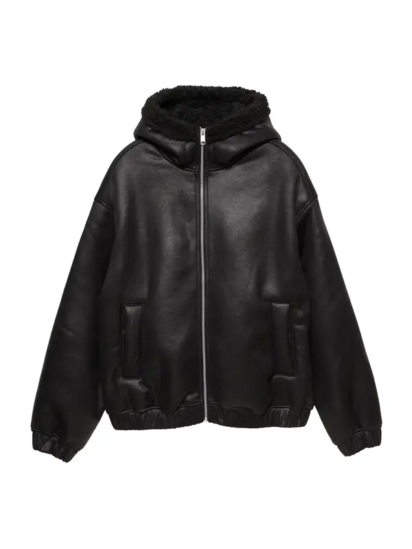 Pull&Bear Pull&Bear Prehodna jakna 'STWD'  črna