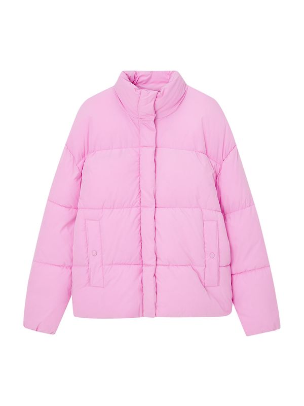 Pull&Bear Pull&Bear Prehodna jakna  svetlo roza