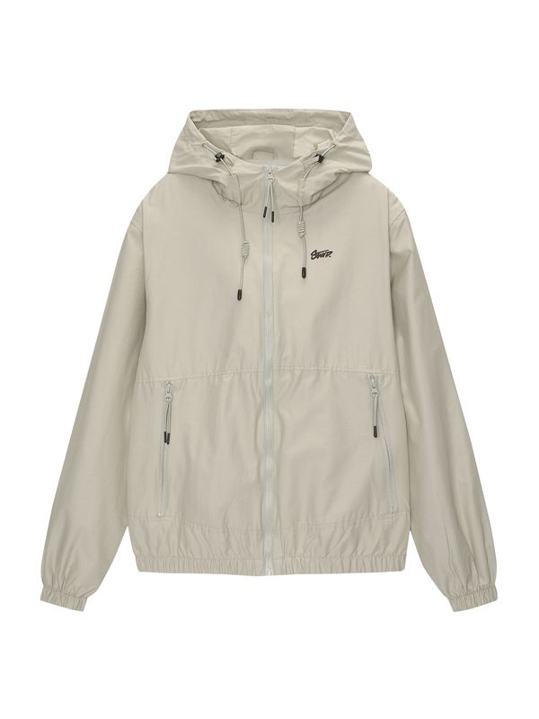 Pull&Bear Pull&Bear Prehodna jakna  svetlo siva / črna