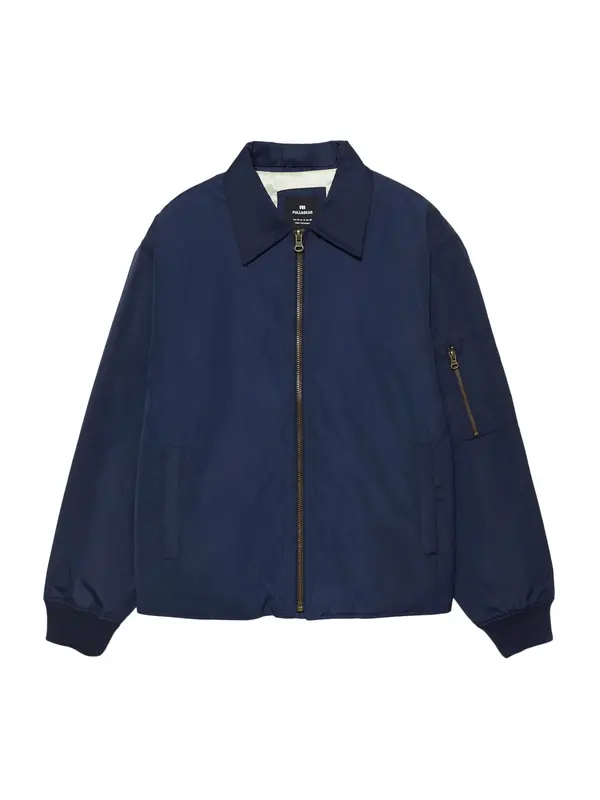 Pull&Bear Pull&Bear Prehodna jakna  temno modra