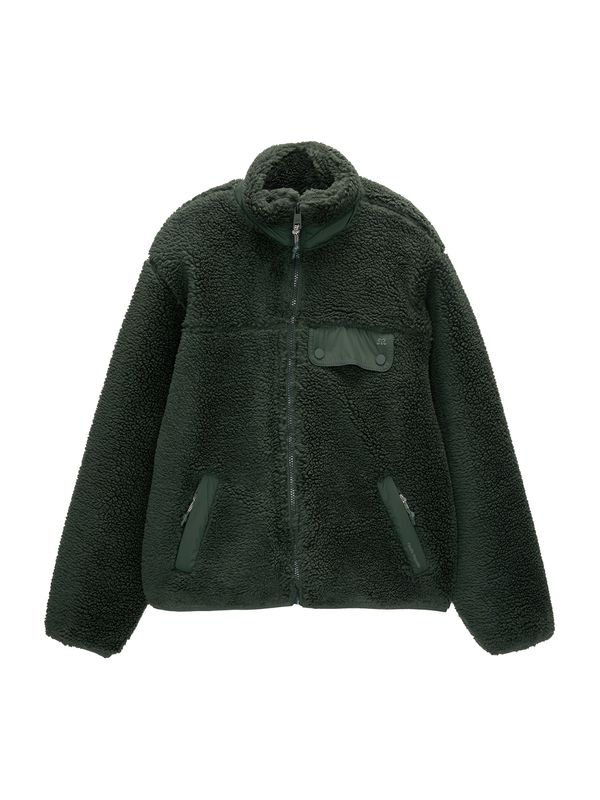 Pull&Bear Pull&Bear Prehodna jakna  temno zelena