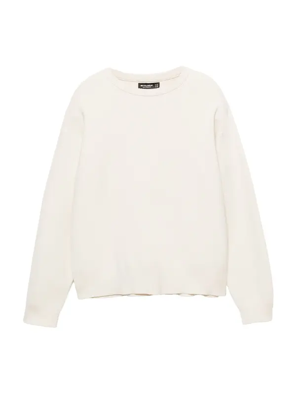 Pull&Bear Pull&Bear Pulover  bela