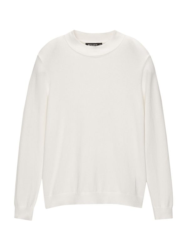 Pull&Bear Pull&Bear Pulover  bela