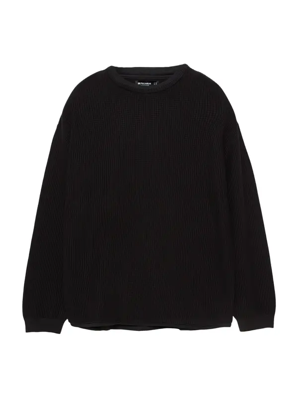 Pull&Bear Pull&Bear Pulover  črna