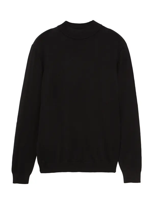 Pull&Bear Pull&Bear Pulover  črna