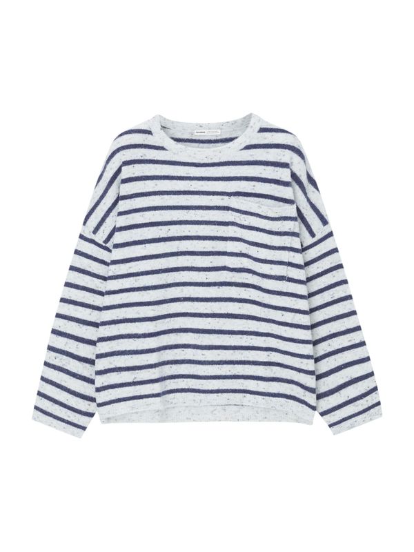 Pull&Bear Pull&Bear Pulover  marine / siva