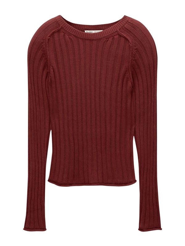 Pull&Bear Pull&Bear Pulover  merlot