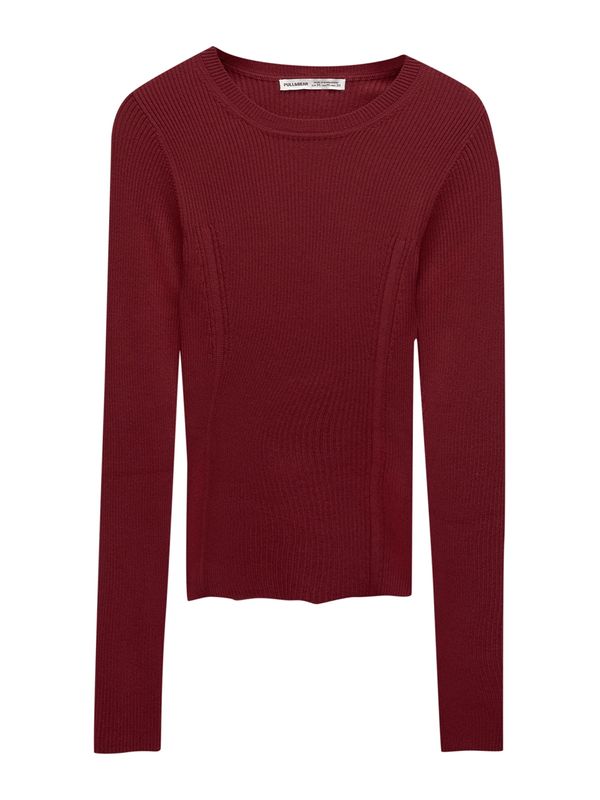 Pull&Bear Pull&Bear Pulover  merlot