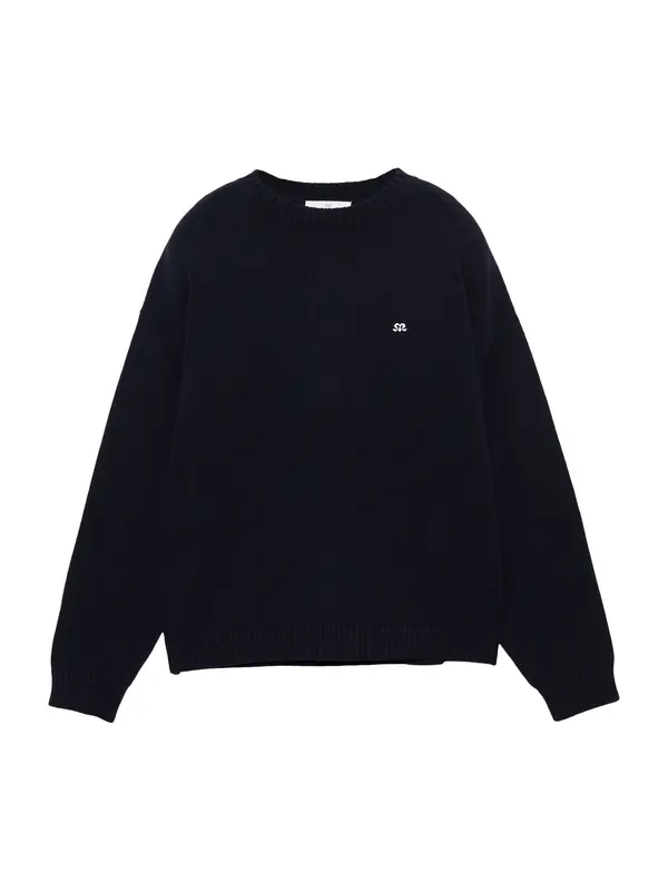 Pull&Bear Pull&Bear Pulover 'PACIFIC'  mornarska / bela